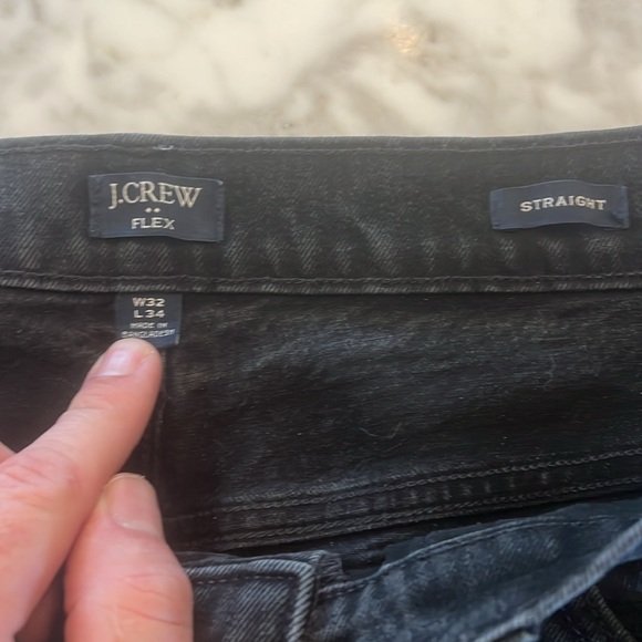 Like new faded black J.Crew flex jeans - Picture 3 of 5